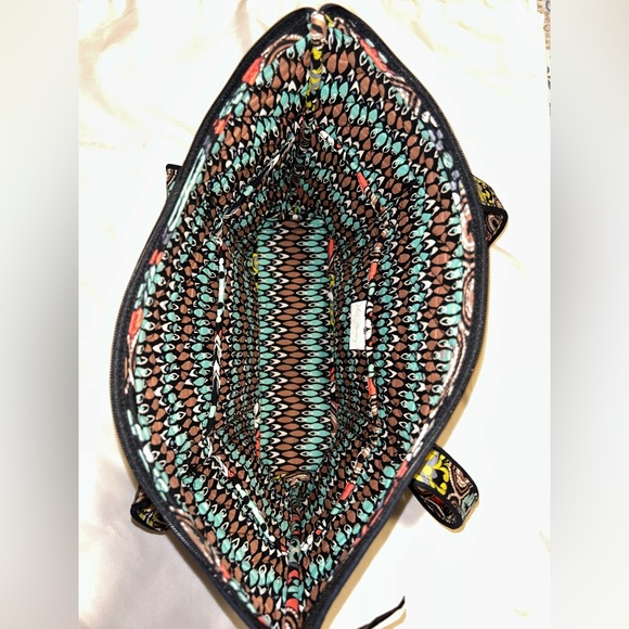 Vera Bradley Tote in Retired Vintage Pattern “Sierra.” EUC. - Picture 3 of 3